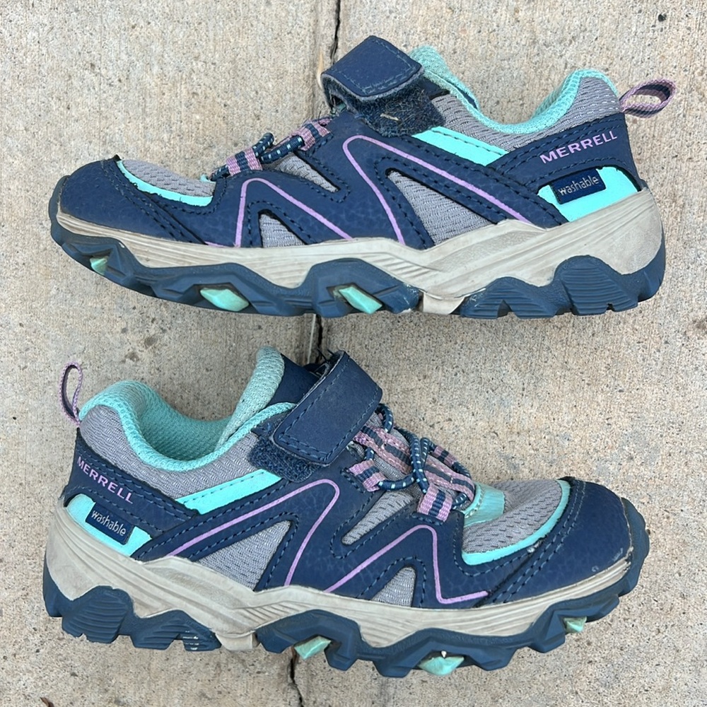 Merrell Kids Sneakers - Blue and Green - Picture 9 of 13